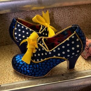 Irregular Choice Summer Berries Polka Dot Heels